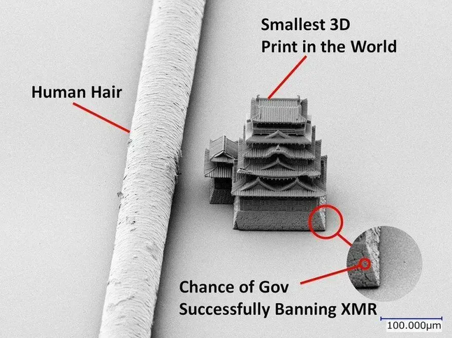 'Chances of a successful Monero ban' meme