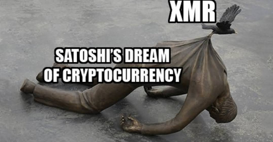 'XMR Satoshi's dream' picture